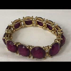 Purple Bangle Bracelet